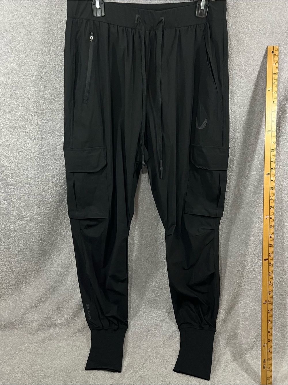 ASRV Tetra-Lite Cargo Jogger Men's XL Black High Rib DSG-0437 Pants Training